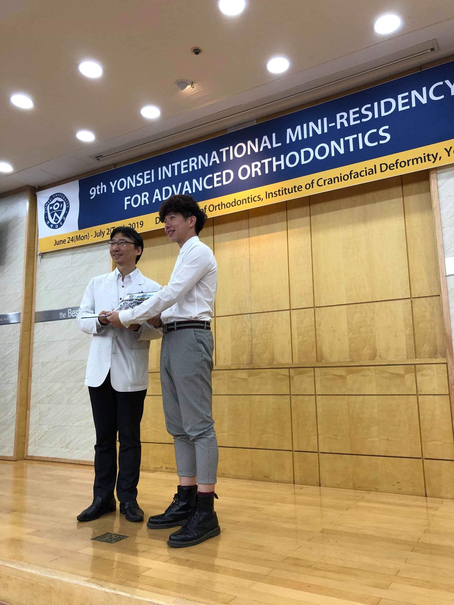 翟聿飛醫師矯正進修